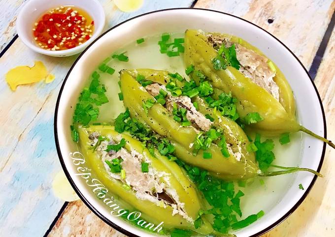 Canh khổ qua dồn thịt