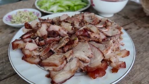 Giò heo giả cầy